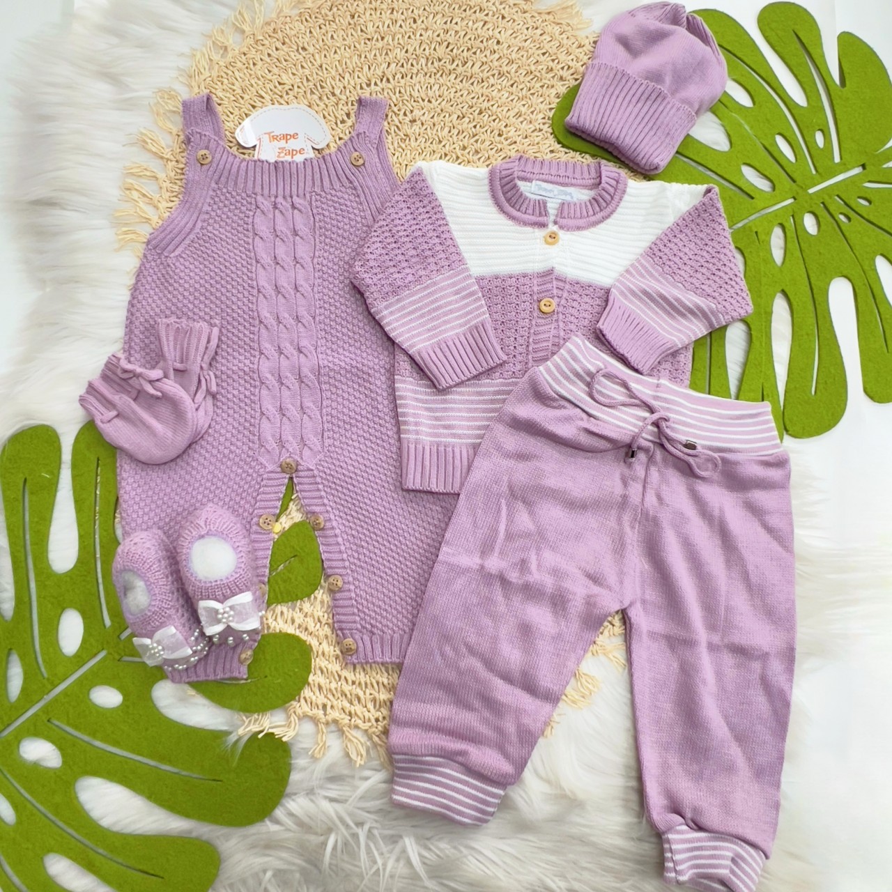 Kit Algodão Doce - Lilás